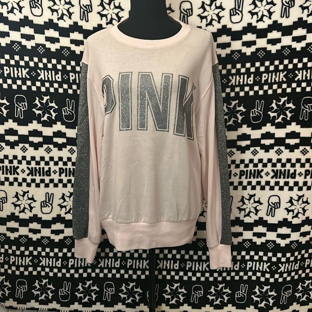 Pink by Victoria secret light weight sweater